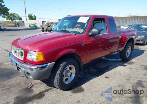 2001 Ford Ranger Edge/Xlt из США, поврежденный, VIN 1FTZR15EX1PA86675